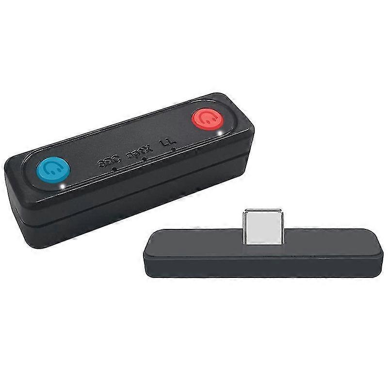 Bluetooth 5.0 Audio Transmitter Adapter mit USB C und USB A Anschluss für Switch & Mic enthalten Lo