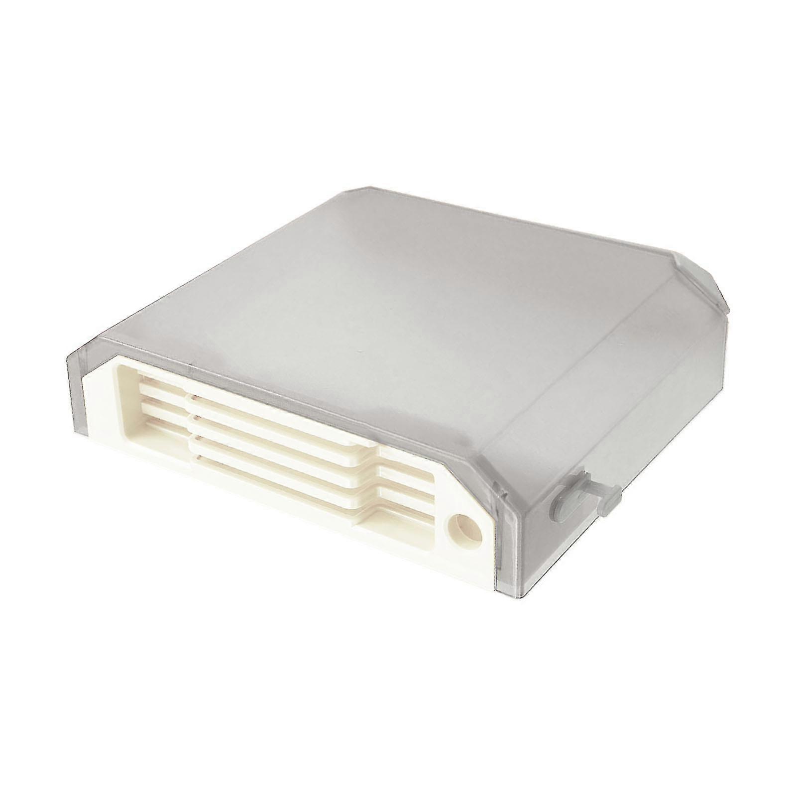 Gray Wall Mounted Kitchen Knife Holder Storage Block Rack Shelf Transparent PET