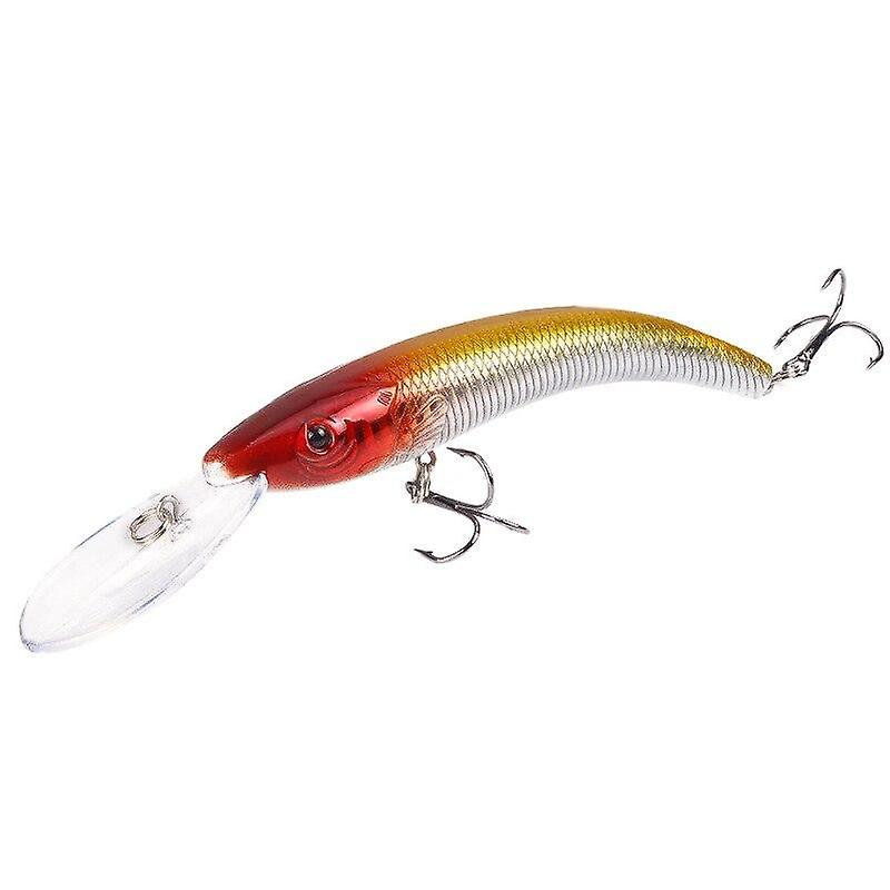 1 Stück 15,5 cm / 16,3 g Wobbler Angeln Köder Big Crank Bait Minnow Bass Trolling Kunstköder Hecht Karpfen Köder Angeln