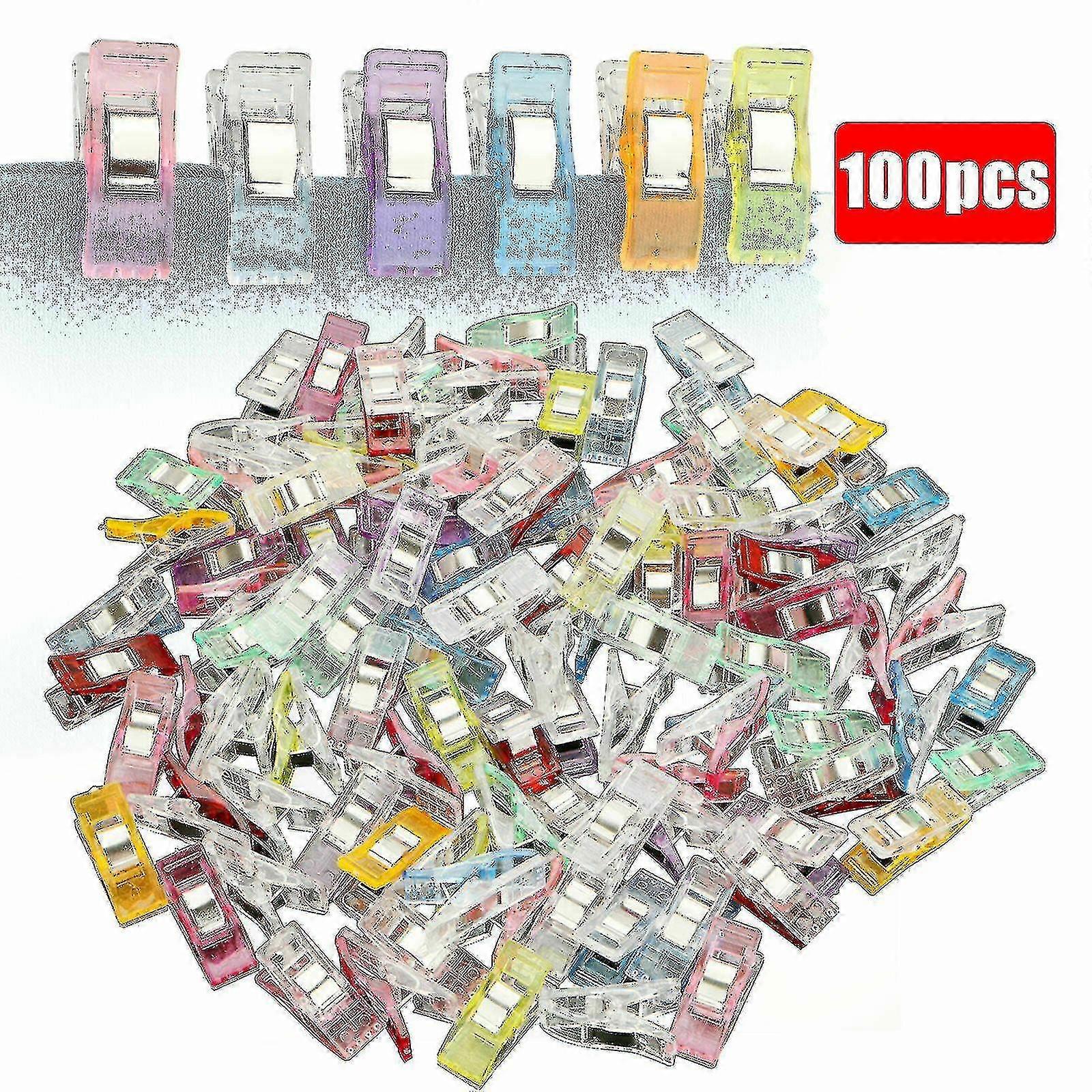 100pcs Sewing Clips, Fabric Clamps