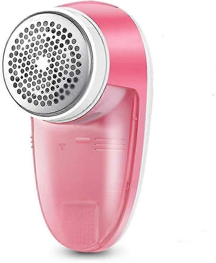 Lint Remover, Electric Operated Fuzz Off Lint Remover Clothes Carpet Bobble Fluff Pilling Removing-1pcs pink