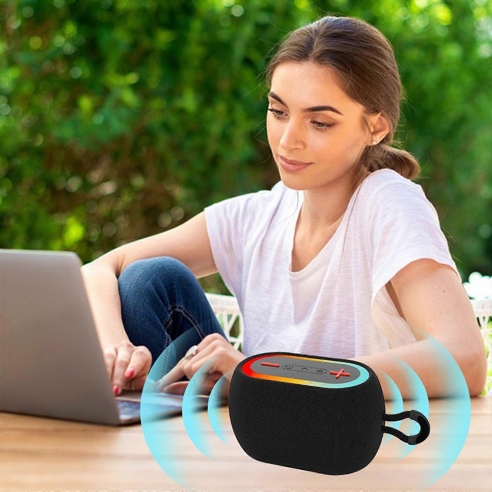 Bluetooth 5.3 Wireless Audio 5W High Power Interconnectable Stereo Multi Mode Playback Strong Battery Life Cool Light Effect Bluetooth Audio