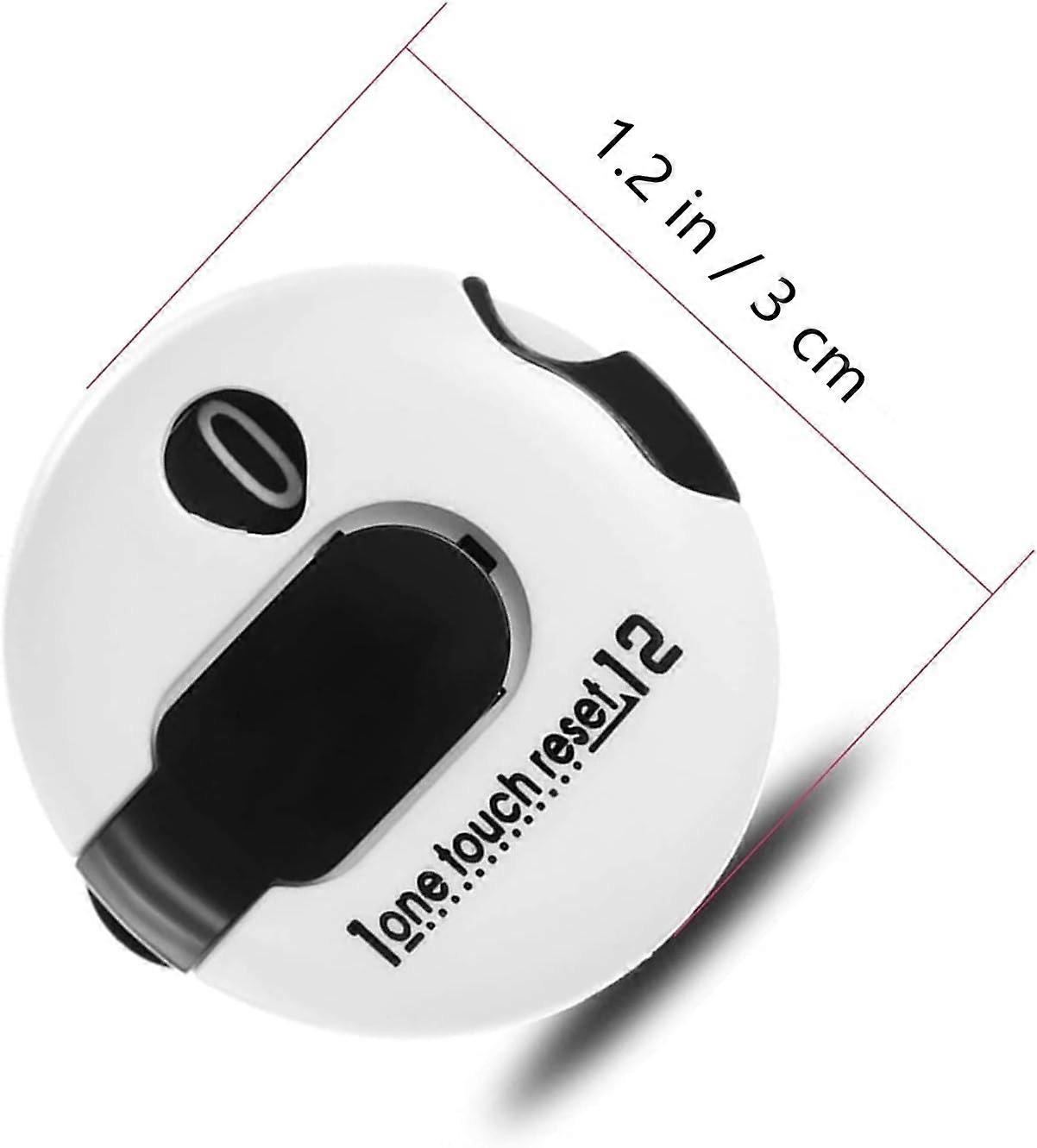 Golf Score Counter Clicker Mini One Touch Reset Counters with Hat Clip Simple Attachment to Scorekeeper Sport Glove Golf Stroke Counter for Men Outdoo