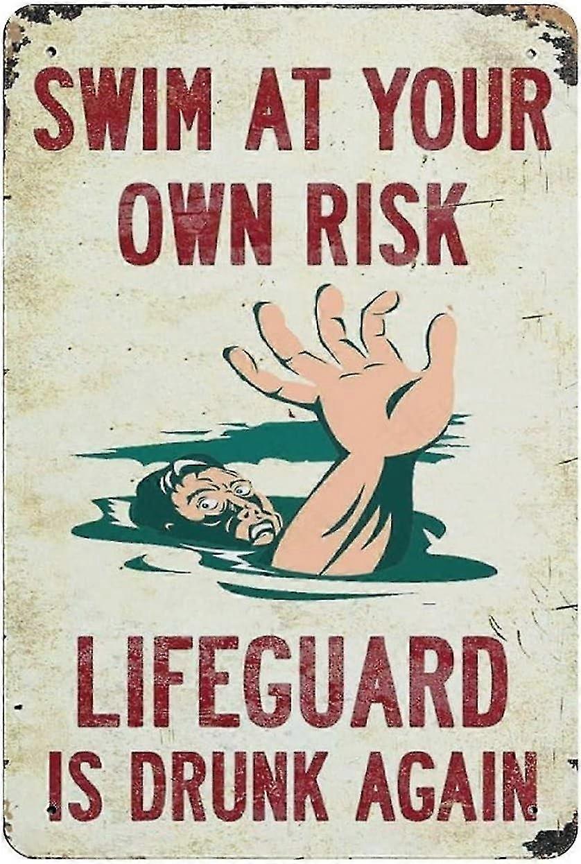 Havia uma garota que realmente amava guaxinins Placa de lata Decoração de metal 8x12 polegadas OU 12x16 polegadas Modo 1611