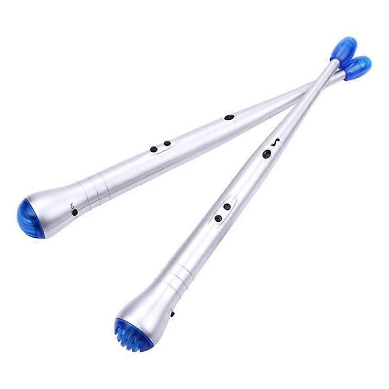 2Pcs Electronic AirDrum Rock Electric Drum Sticks Rhythm Stick Percussion Instrument Tool Kids