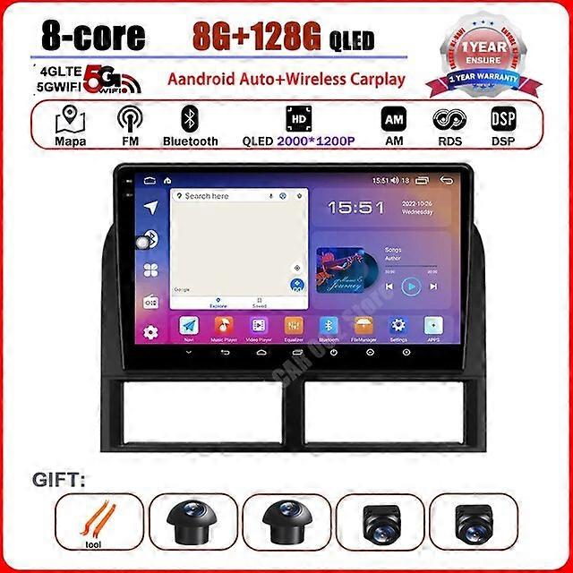 Per Jeep Grand Cherokee II WJ 1998 - 2004 Autoradio Multimedia Lettore Auto Android Sistema di Navigazione Intelligente GPS