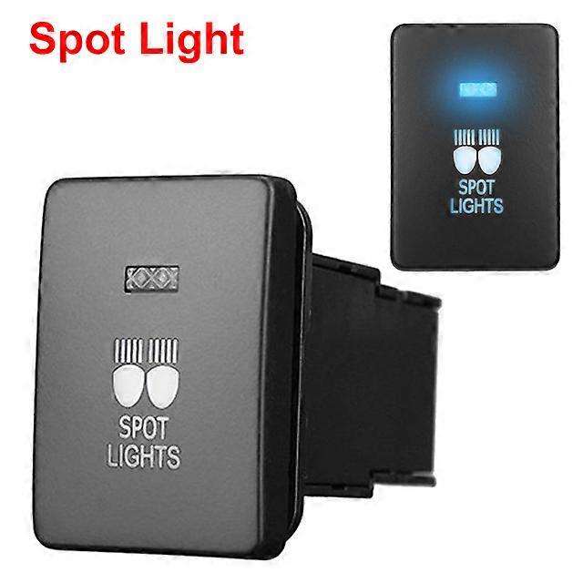 12V Automobile Light Button Fog  Work lamp Rear Light LED  Bar Switch For Mitsubishi Mirage Outlander ZK Pajero Sport QE Triton