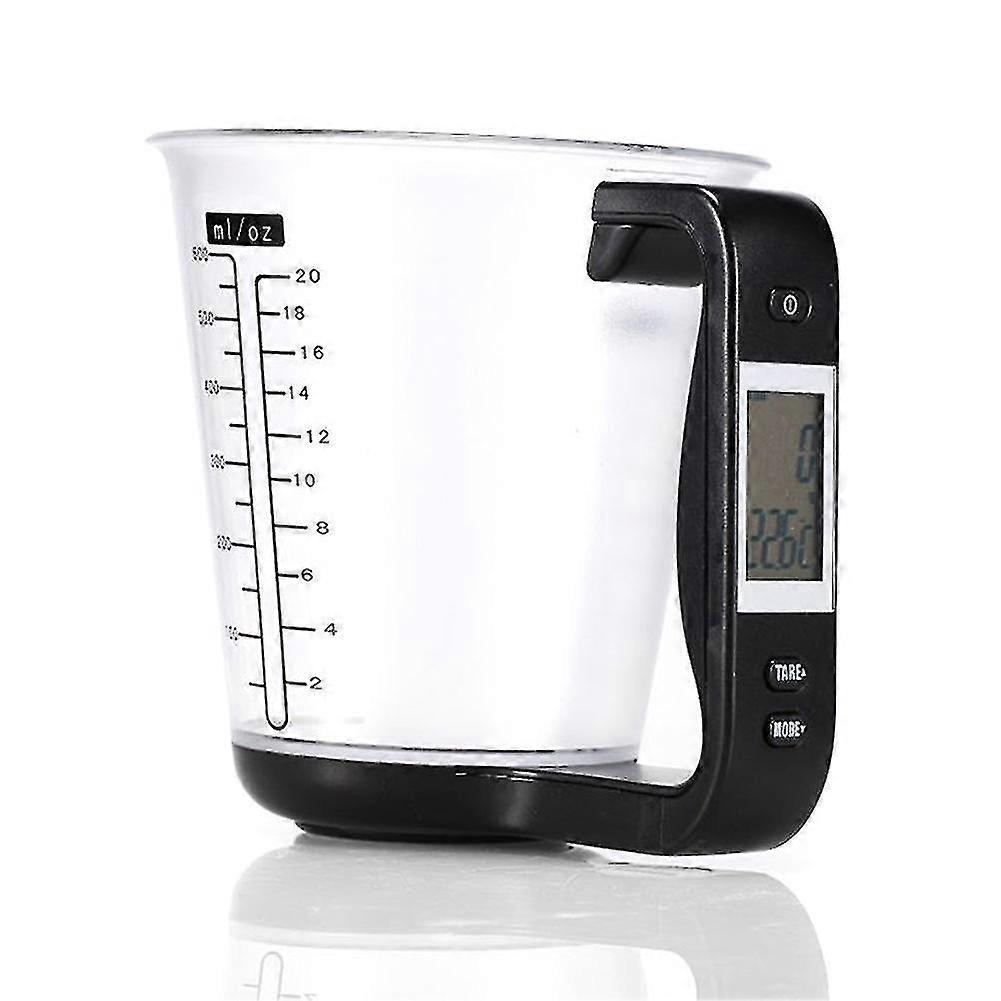 Kitchen Measuring   Scale Lcd Digital Display For Baking Tea Weighting   Black
