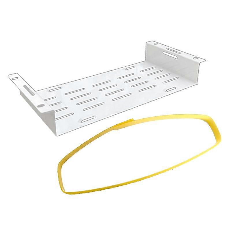 WiFi Router or Speaker Shelf Wall Mount Organizer Floating Shelving for Cable