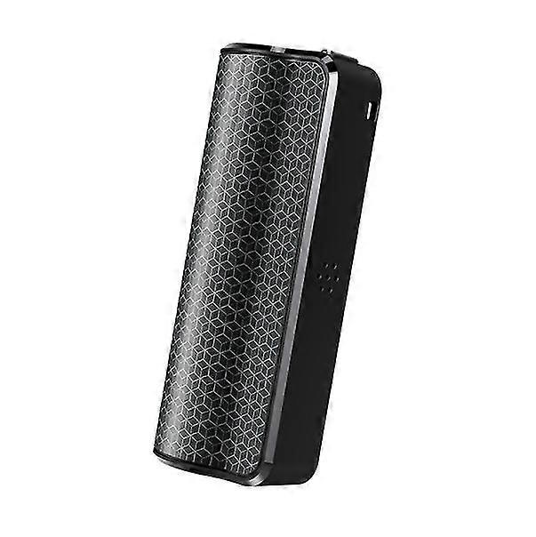 Mini voice recorder, 40-day standby battery, built-in strong magnet for noise reduction, MP3 remote recording-8GB(Black)