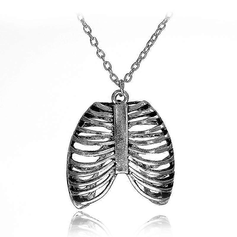 Human Organs Shape Necklace Pendant Charm Necklace