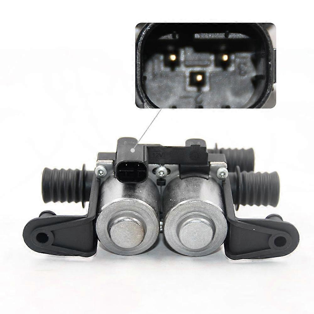 64128374995 64-12-8-372-016 Soupapes de commande de chauffe-eau Double solénoïde pour BMW Série 5 E38 E39 E46 E53 X5 Accessoires De Voiture