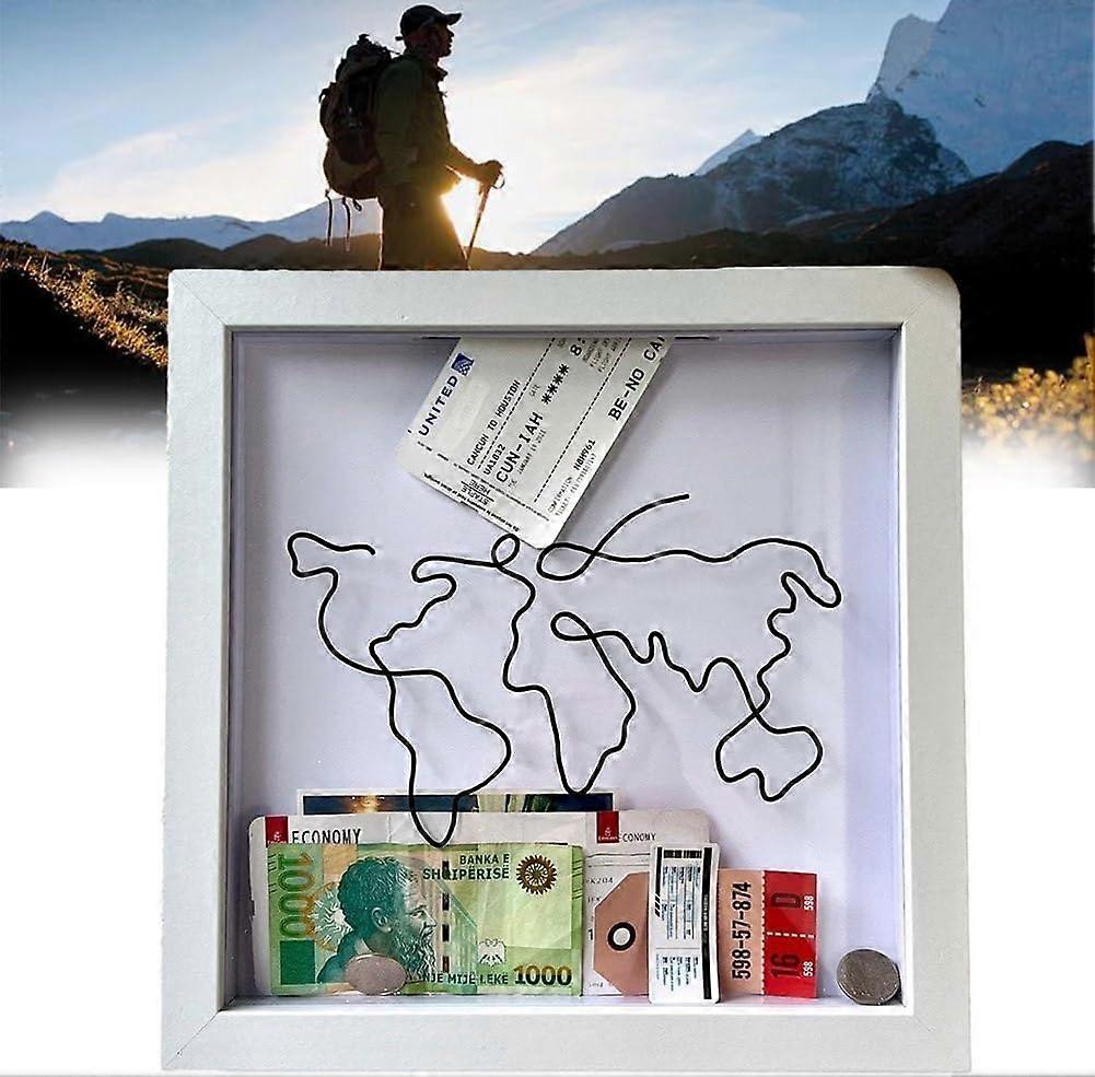 Adventure Archive Box Travel Adventure Archive Box Travel Memory Box, 100% nieuw