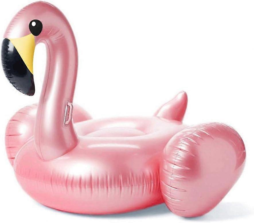 Giant inflatable flamingo pool floats summer beach swimming pool toys