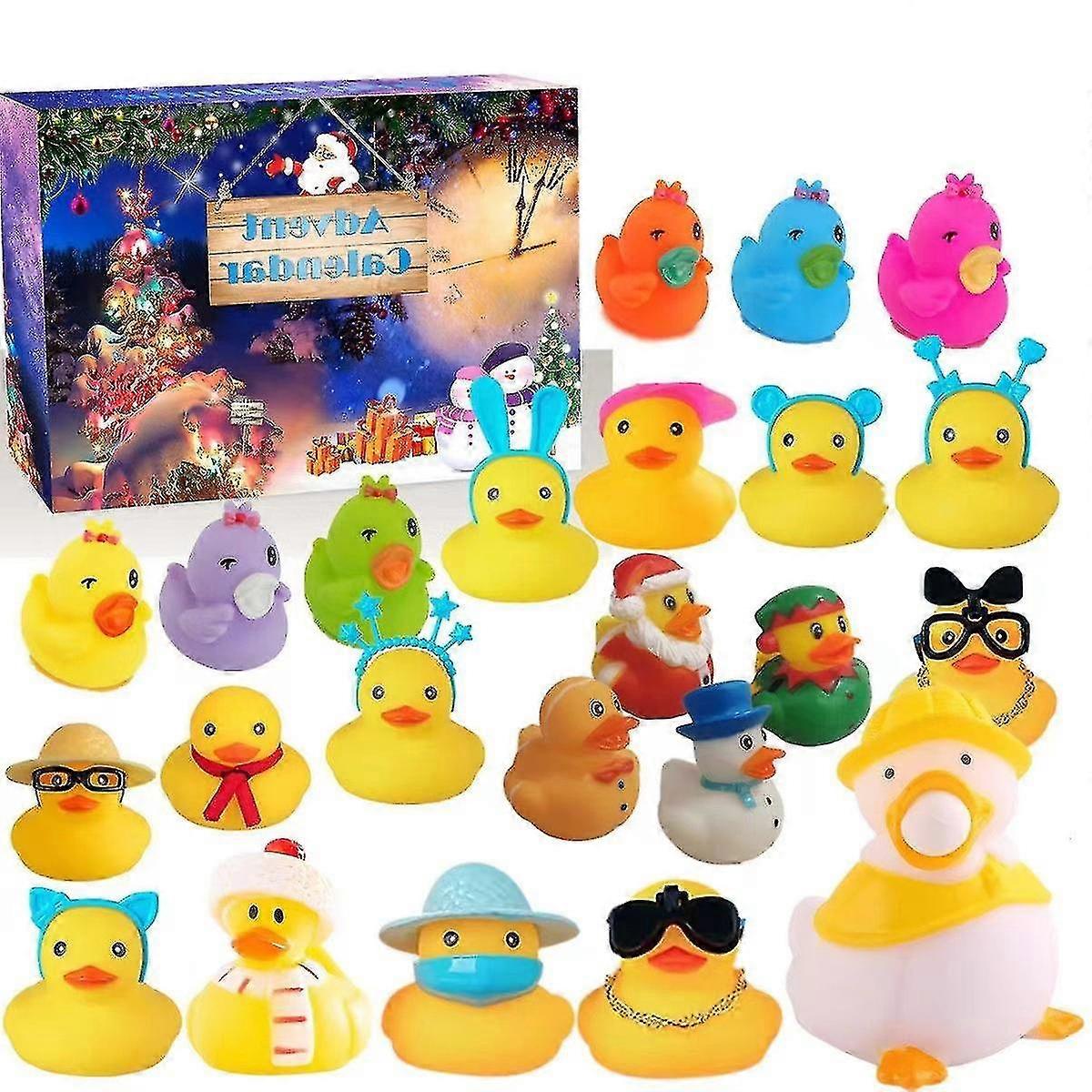 24 Countdown Blind Box, Scatola per ciechi in gomma