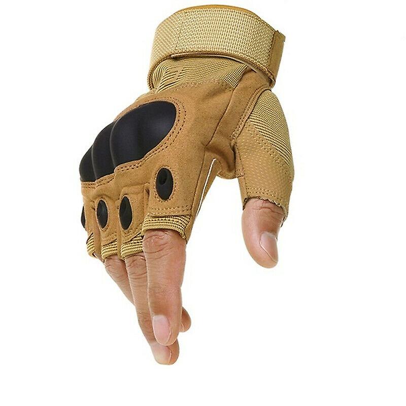 Gants demi-doigts à jointure dure Gants sans doigts de travail