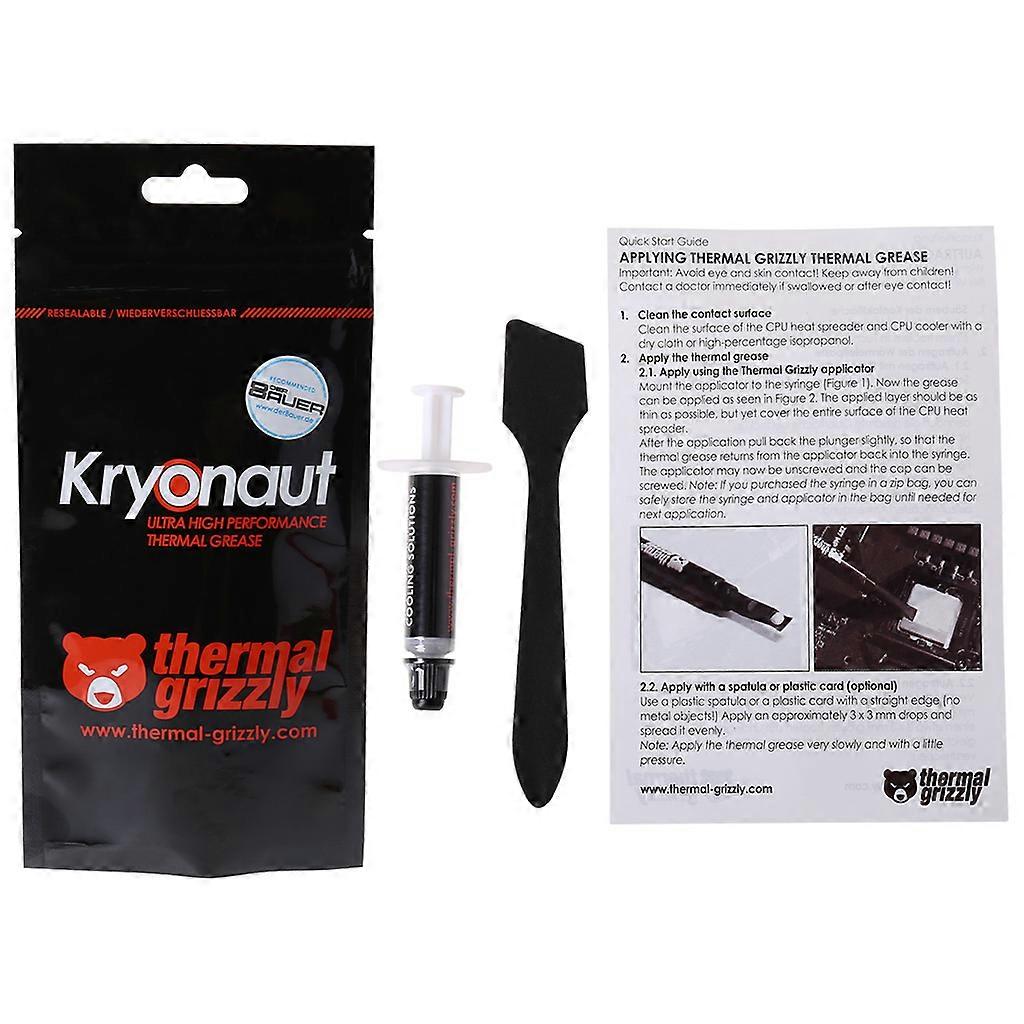 12.5W / m-K 1g Thermal Compound Paste for CPU GPU Processor Chipset IC Cooler