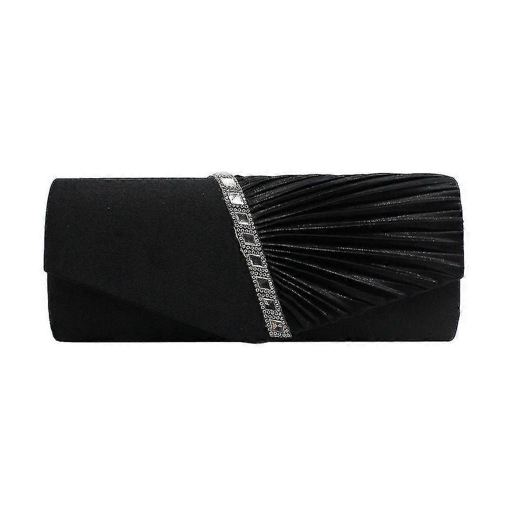 Schwarze modische Clutch
