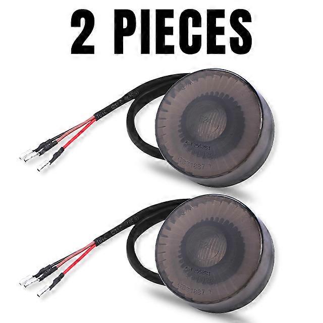 Motorcycle Red Round Rear Tail Brake Stop Light License Plate Mount Lamp for Honda Suzuki Chopper Bobber Cafe racer ATV UTV