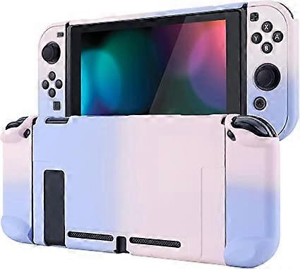 Dww-Case for Switch, Protective Case for Nintendo Switch Controller, Protective Cover for Switch - Pink Purple Gradient