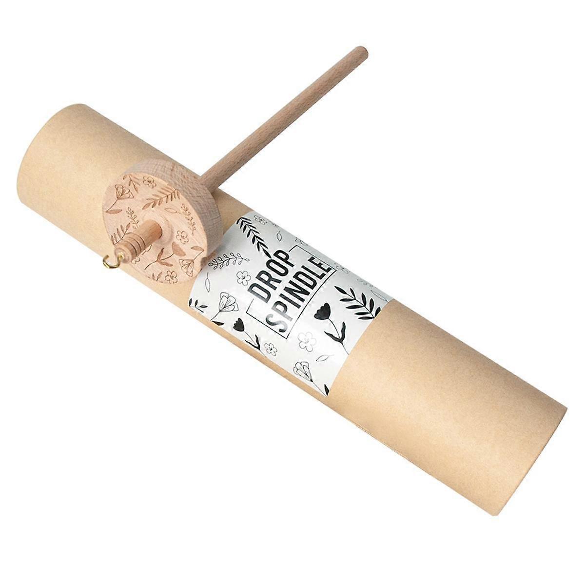 3Inch Drop Spindle Kit Weaving Spinning Wheels for Beginners-All in a Gift Box Spinner Gifts-Durable,Easy to Use