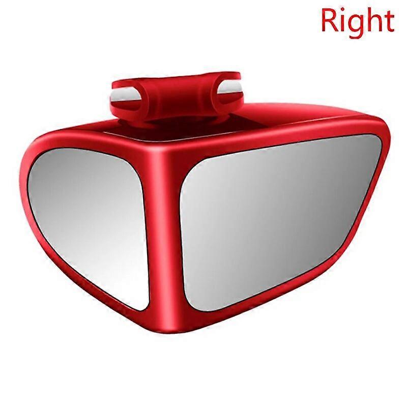 Car Reversing Round Mirror Front And Rear Wheel Auxiliary Rearview 360 DegreeMotor Vehicle Mirrors