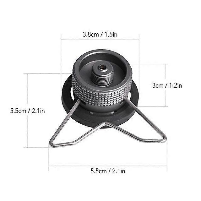 3In 1 Butane Adapter Extension Hose Split Furnace Adapter Gas Cartridge Head Conversion Nozzle Bottle Type Butane Portable Cooking Stoves