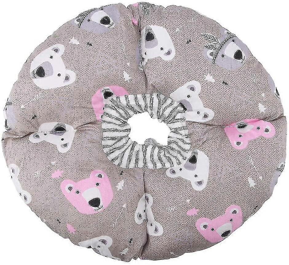 Cat Protective Collar Soft Edge Anti Bite Collar Surgery Healin Coffee