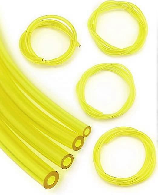 Kit De 4 Tuyaux D'essence 1,2 M - 4 Diamètres (2x3,5 Mm à 3x6 Mm) Avec Bouchons Caoutchouc - Pour Tondeuse, Débroussailleuse, Tronçonneuse