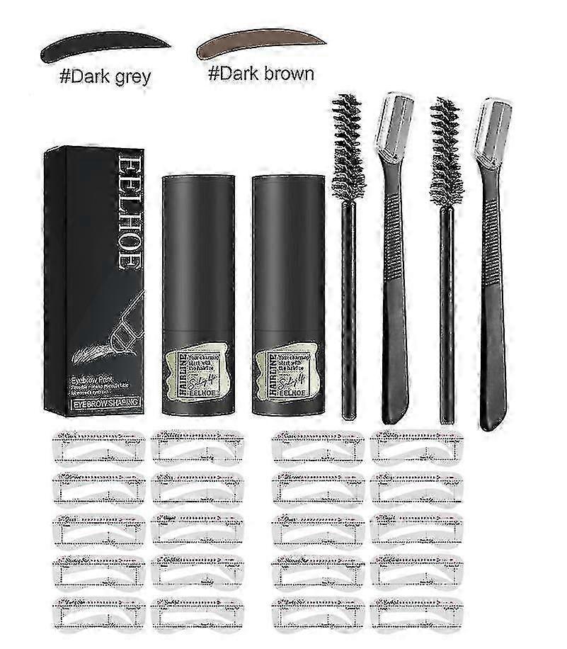 アイブロープリントセットナチュラルヘアラインパウダーファストアイブロウカードレイジーナチュラルアイブロウメイクアップ