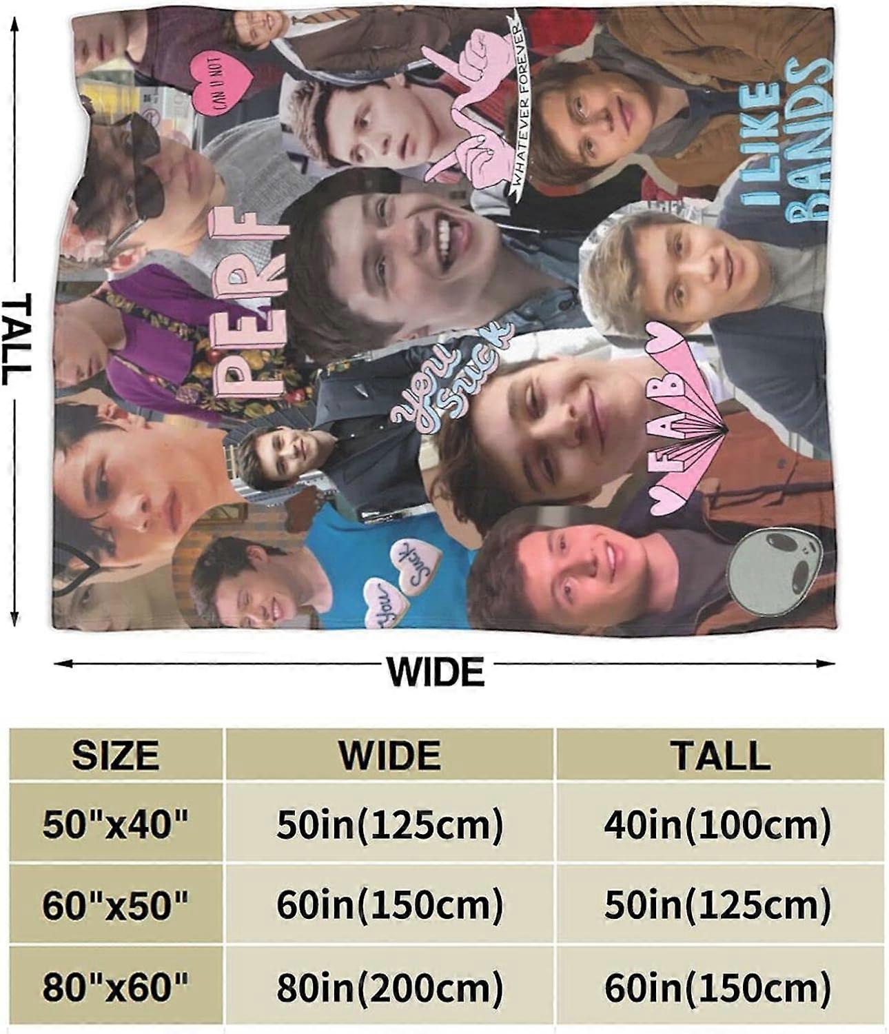 Johnny Depp Throw Blankets Comfortable Camping Blanket Art Flannel Throw Blankets Comfortable Blankets-7903