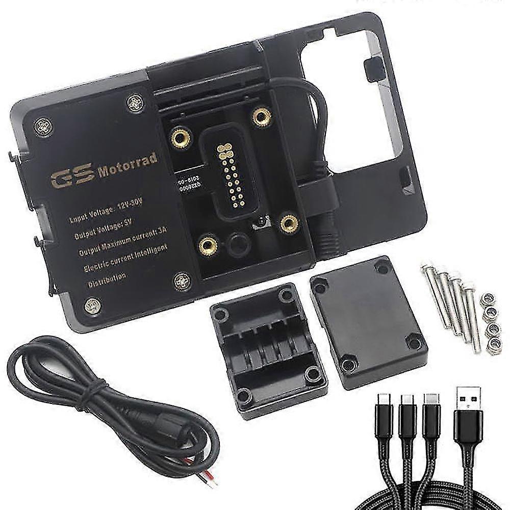Motorcycle Navigation Bracket Mobile Phone Gps Plate Bracket Support Phone Holder For Benelli Trk502 Trk 520x Jinpeng Trk502 X