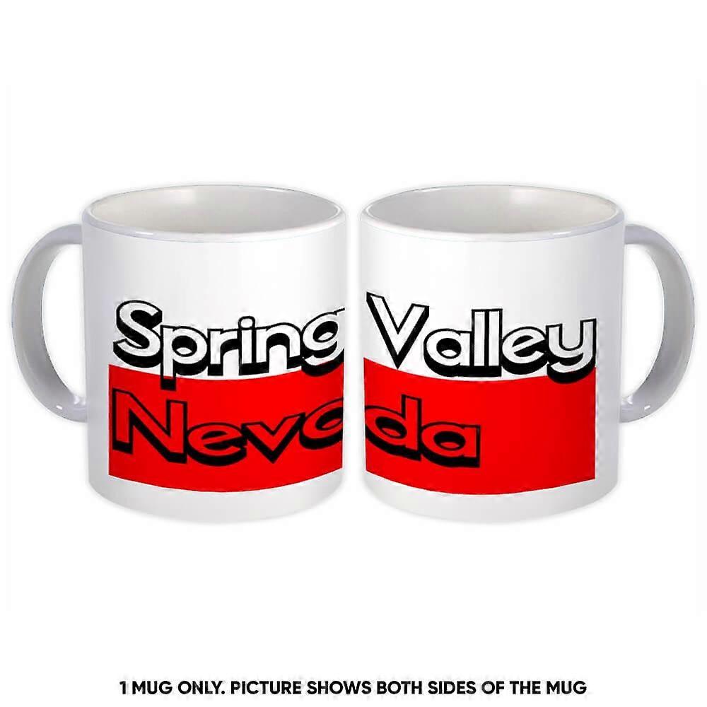 Gift Mug: Spring Valley Nevada Rectangle