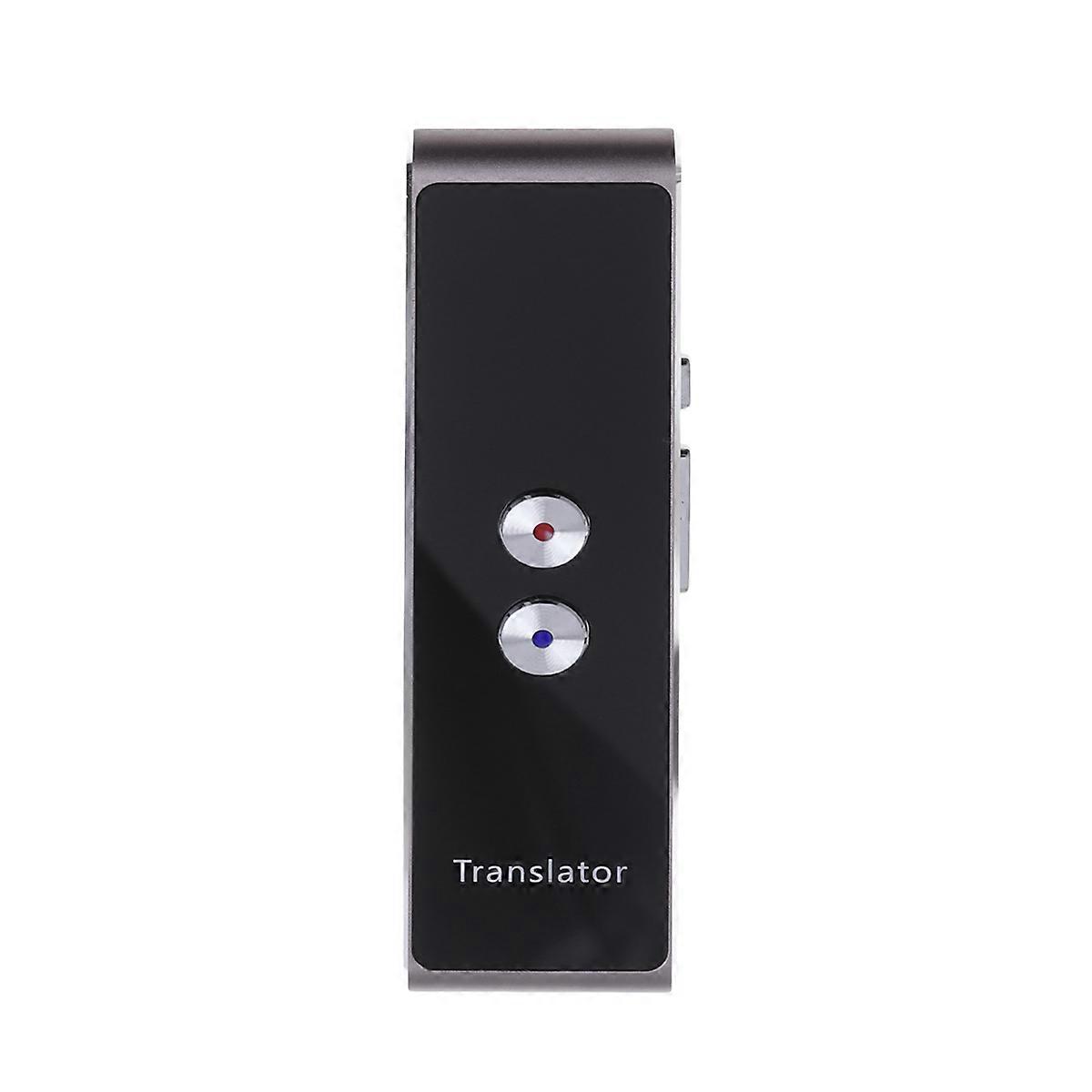Portable Smart Voice Translator Two-Way Real Time Multi-Language Translation Photo Translator for Learning Travelling Business (Brown)
