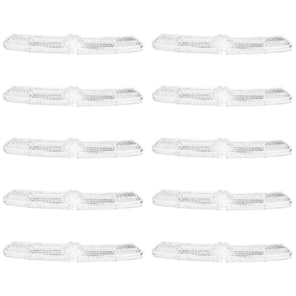10Pcs Bicycle Wheel Spoke Night Safety Warning Reflectors Road Bike Tire Reflectors Bike Accessories