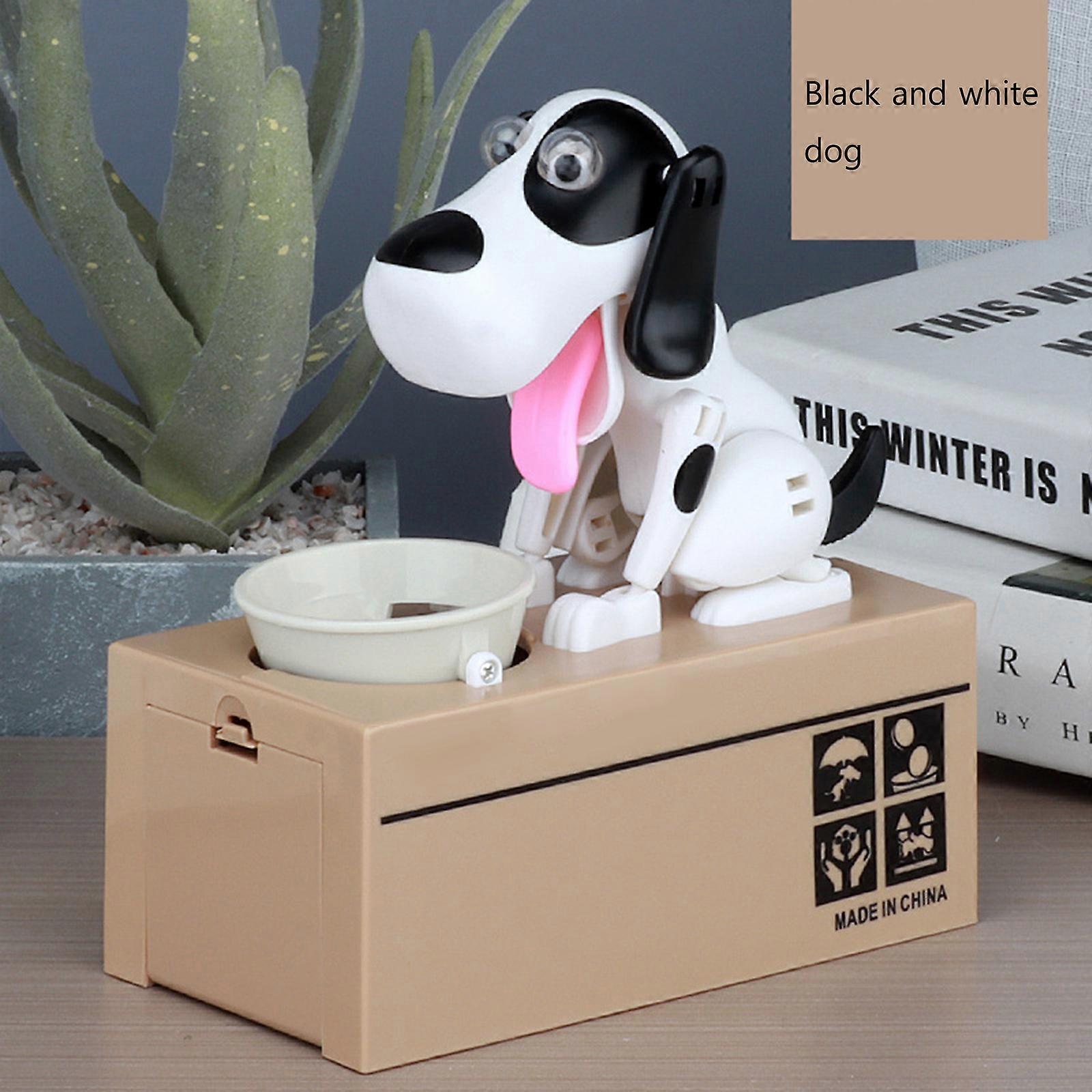 Nette Spardose Bank Piggy Mechanische Choken Coin Saving Hungry Essen Roboter