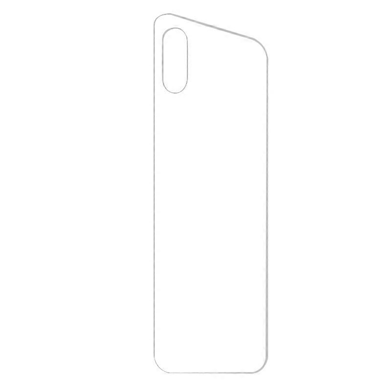 Precise Tempered Glass Phone Back Protector Compatible iPhone XS Max/XS/XR/X/7/8 Plus/6 JIKAIX