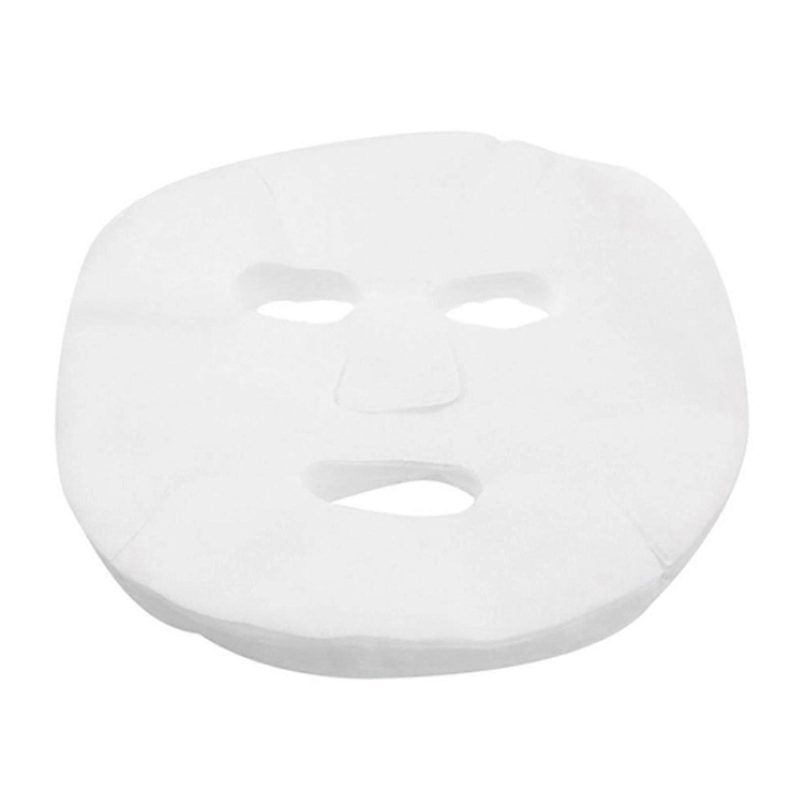 QingHai 50 φύλλα γυναίκες λευκό διευρυμένο πρόσωπο φροντίδα προσώπου κάλυψη φύλλο καλλυντικά DIY κιτ