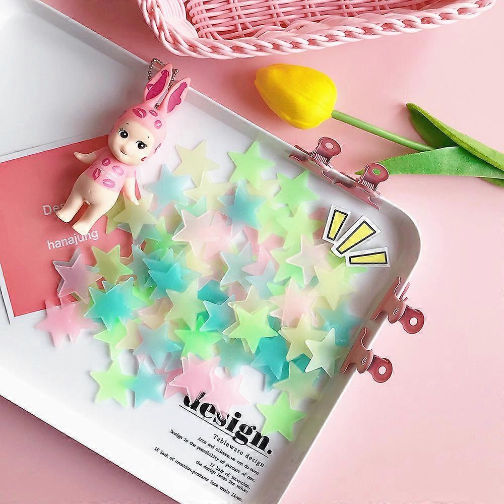 Glow Stars Noctilucent Plastic Wall Stickers