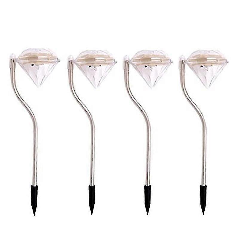 Solar Lights Garden LED Multicolor Changing Diamond Solar Lights for Garden, Patio, Yard, Flowerbed