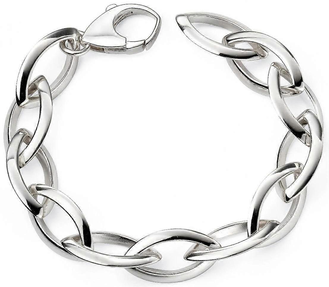 Beginnings Marquise Chain Bracelet - Silver