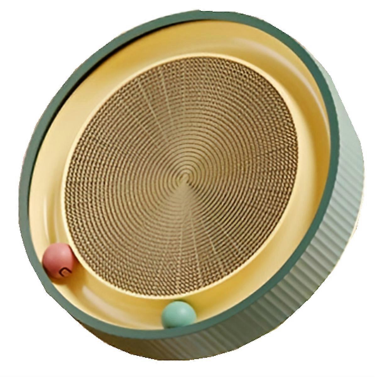 Cat Scratching Board Cat Bed Round Wear- Cat Toy Cat Turntable Cat Supplies C
