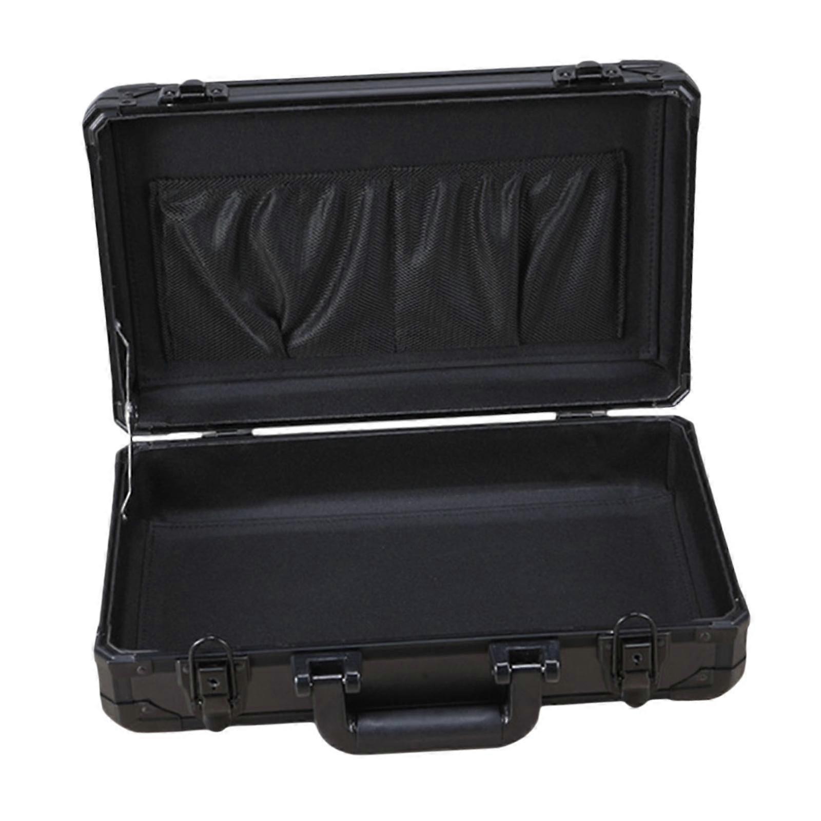 Portable Tool Box with Mesh Pocket Organizer Small Tools Protector Hard Case Style A