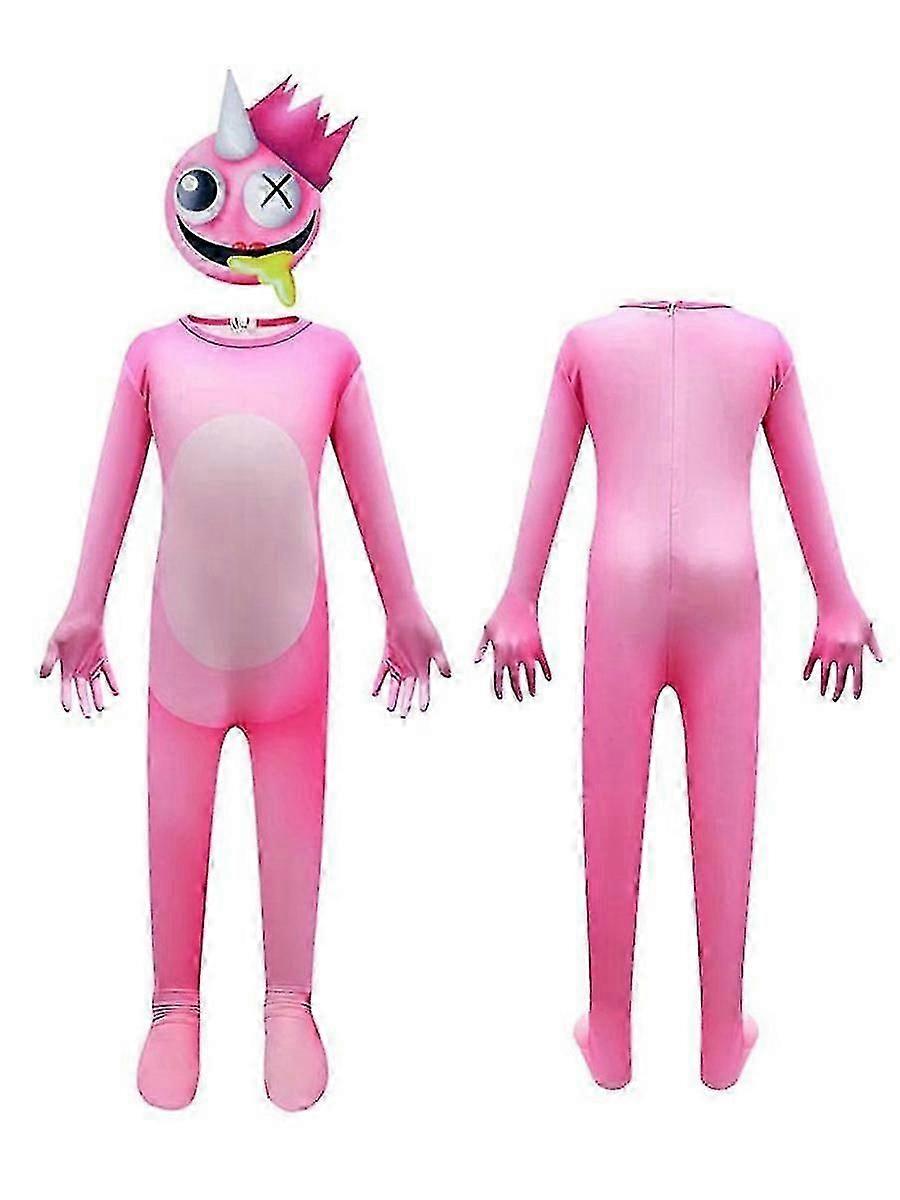 Rainbowfriends Oyunu Başlıklar Ile Cosplay Takım Cosplay Partisi İçin Nefes Alabilir Kişiselleştirilmiş Giydirme Takım Elbise