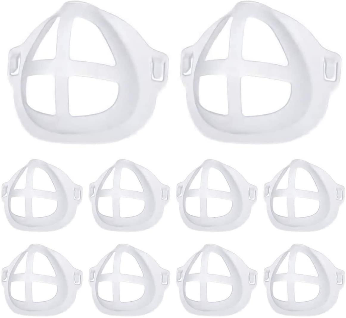 3D Mask Bracket Cool Protection Stand - Silicone Face Mask Inner DIY Face Mask Accessories 20PCS