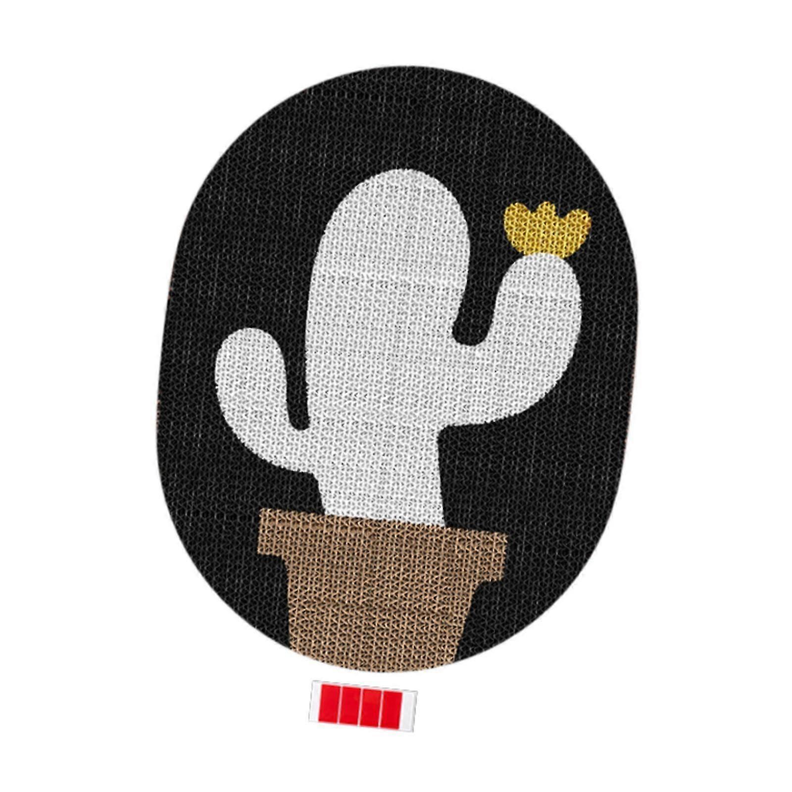 حصيرة خدش القط مقاومة للخدش مموج لغرفة النوم غرفة المعيشة الصبار الأبيض الداخلي