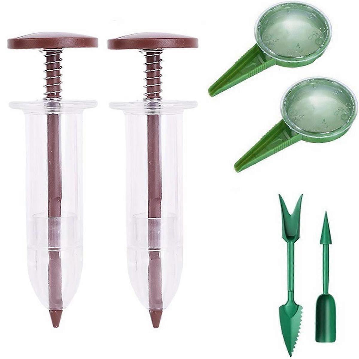 Mini Seed Spreader Kit, Mini Seed Spreader Set, Seed Sower Spreader Handheld for Tiny Seeds