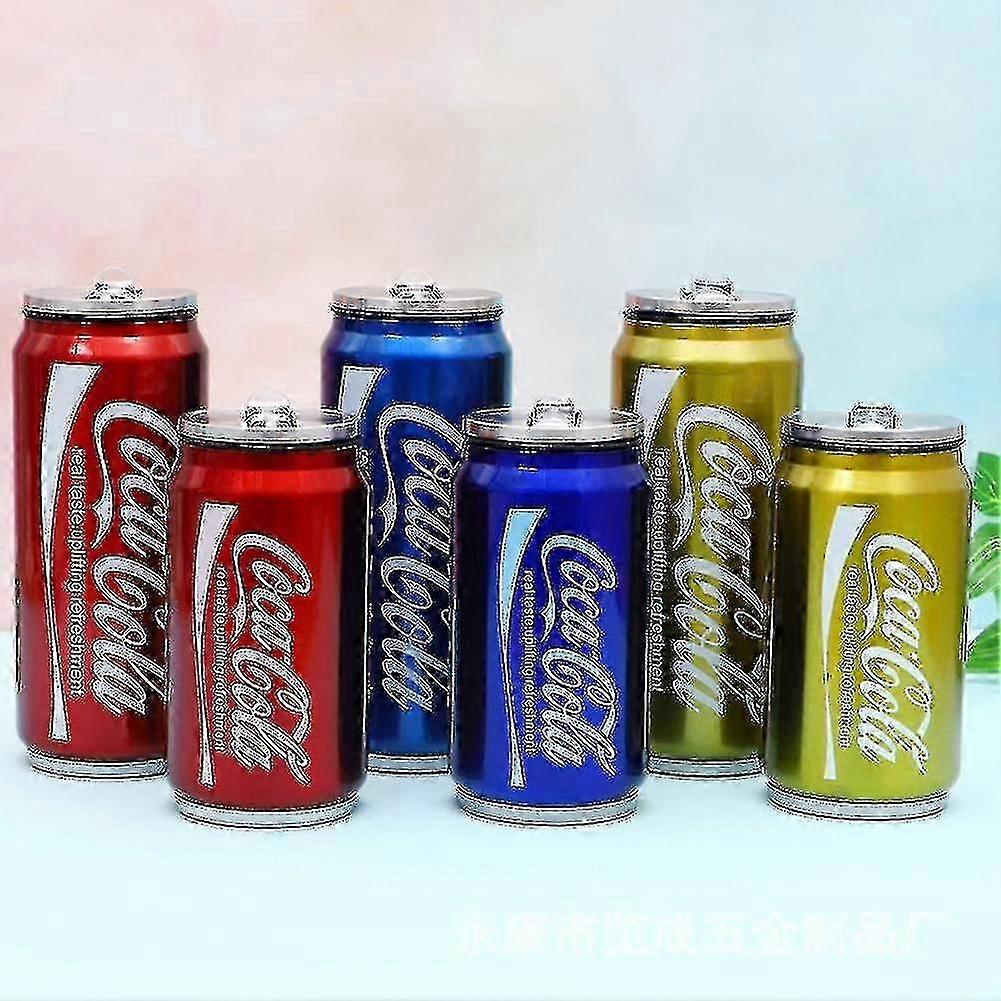 Kaesi350ml 500ml rustfrit stål udendørs bil isoleret halm cola dåse kop