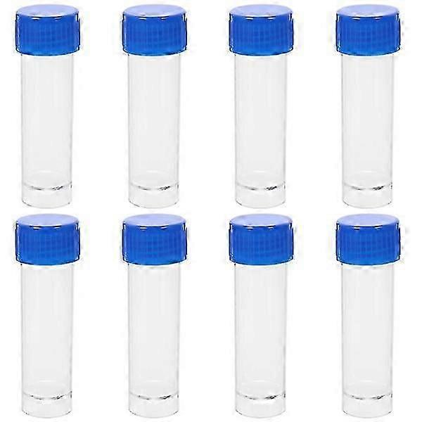 10 Pcs Practical Plastic Specimen Cup Urine Container 25-30ml Without Label Laboratory Medical Use