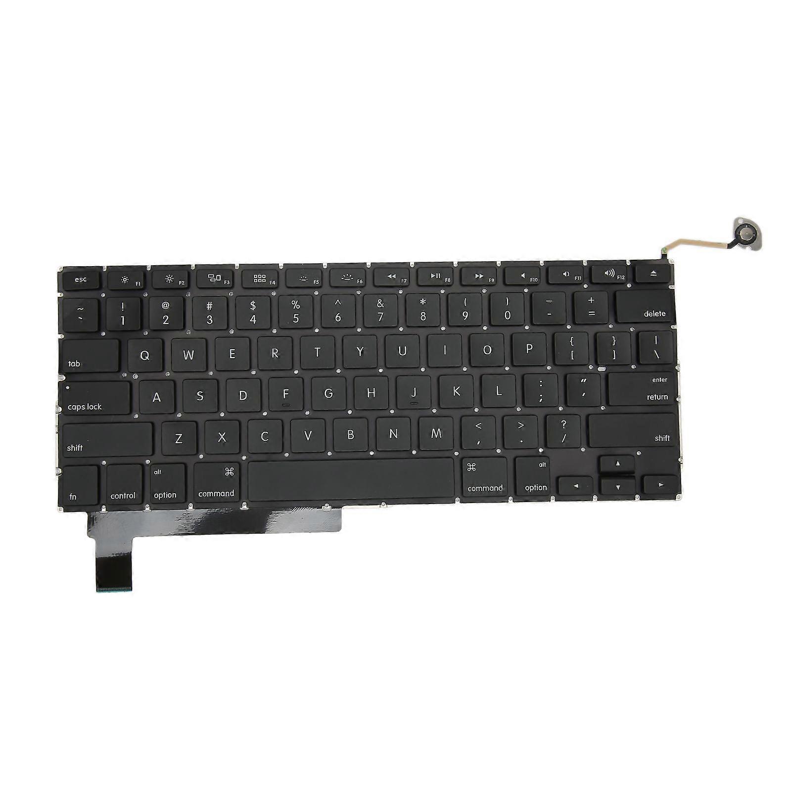 SQCLV Laptop Keyboard Sturdy Durable Lightweight A1286 Keyboard Replacement for OS Laptop